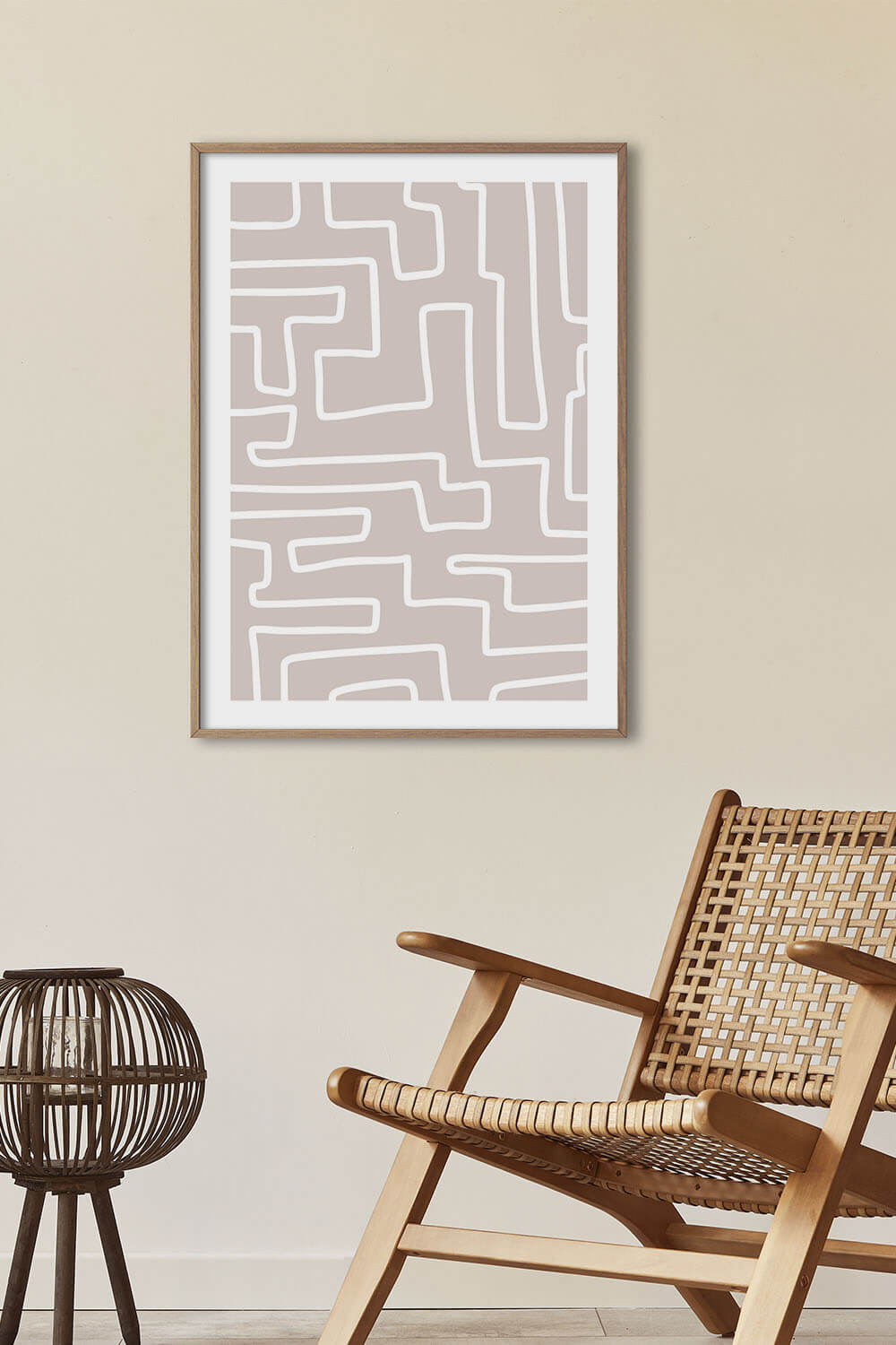 Постер Абстрактные Полосы №2