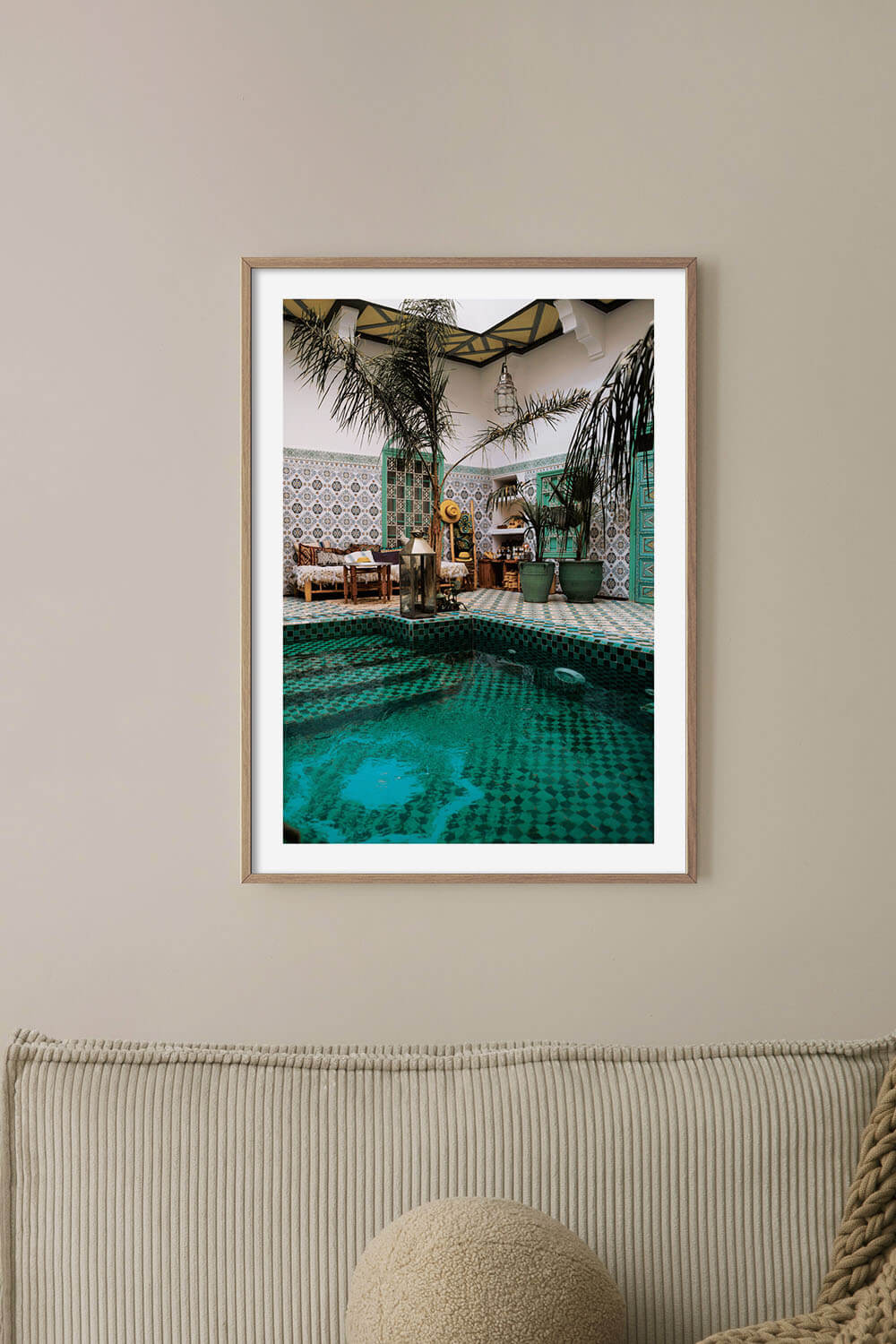 Постер Марокканский Двор №1