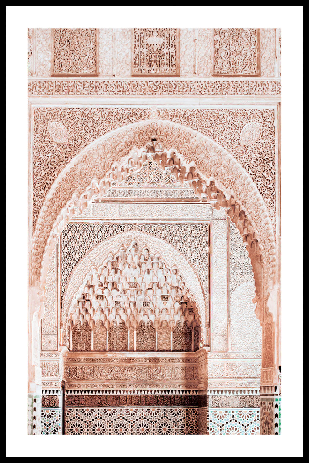 Постер Орнаменты в Мечети