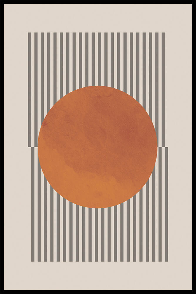 Постер Круг и Линии