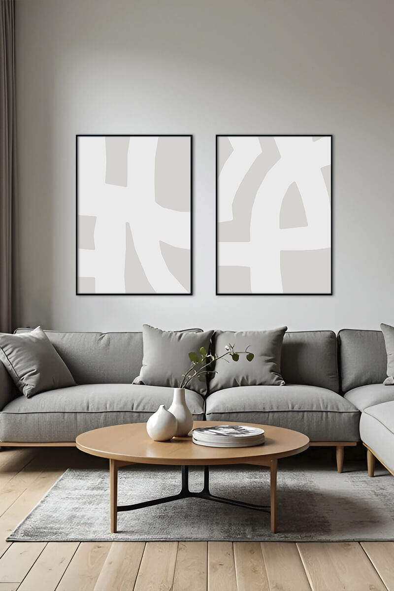 Постер Белые Полосы №1