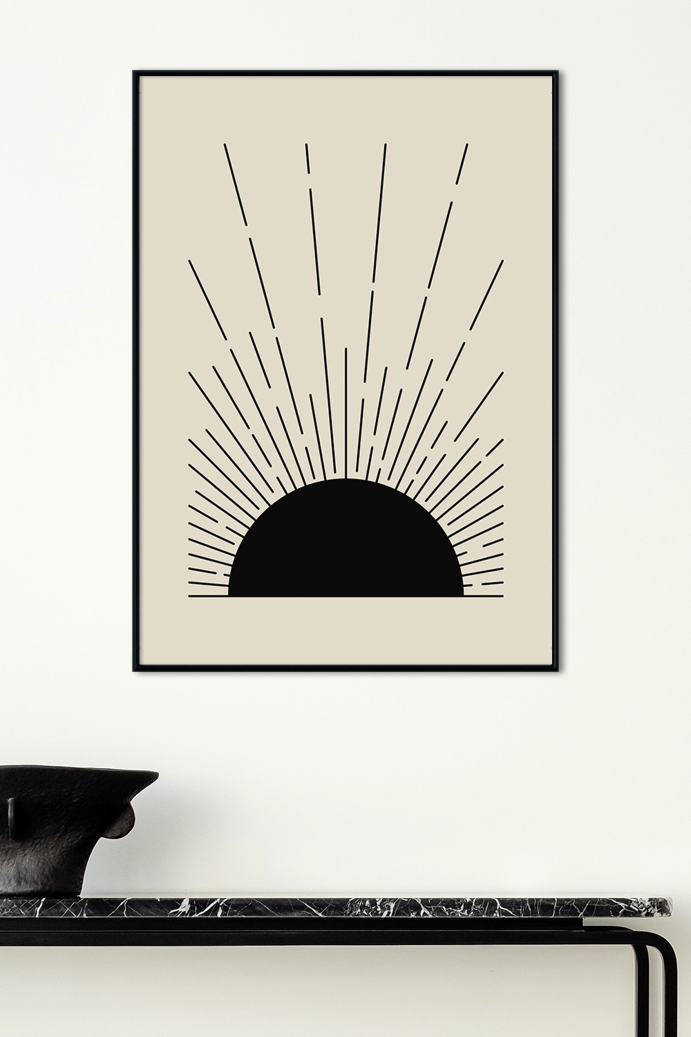 Постер Абстракция Лучи