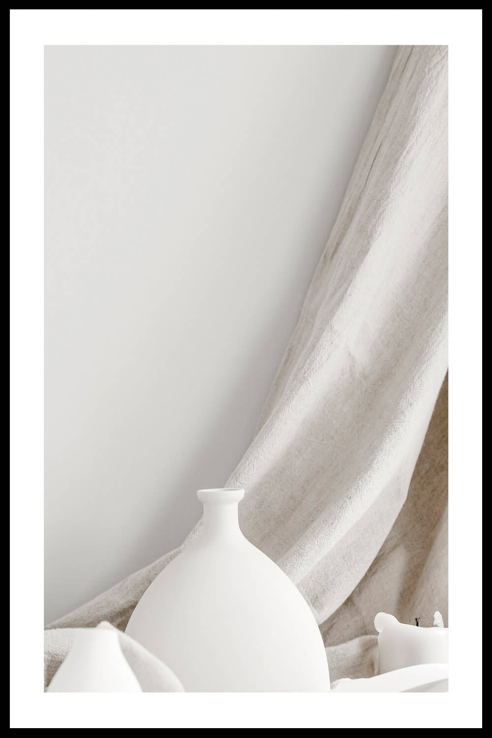 Постер Белая Ваза