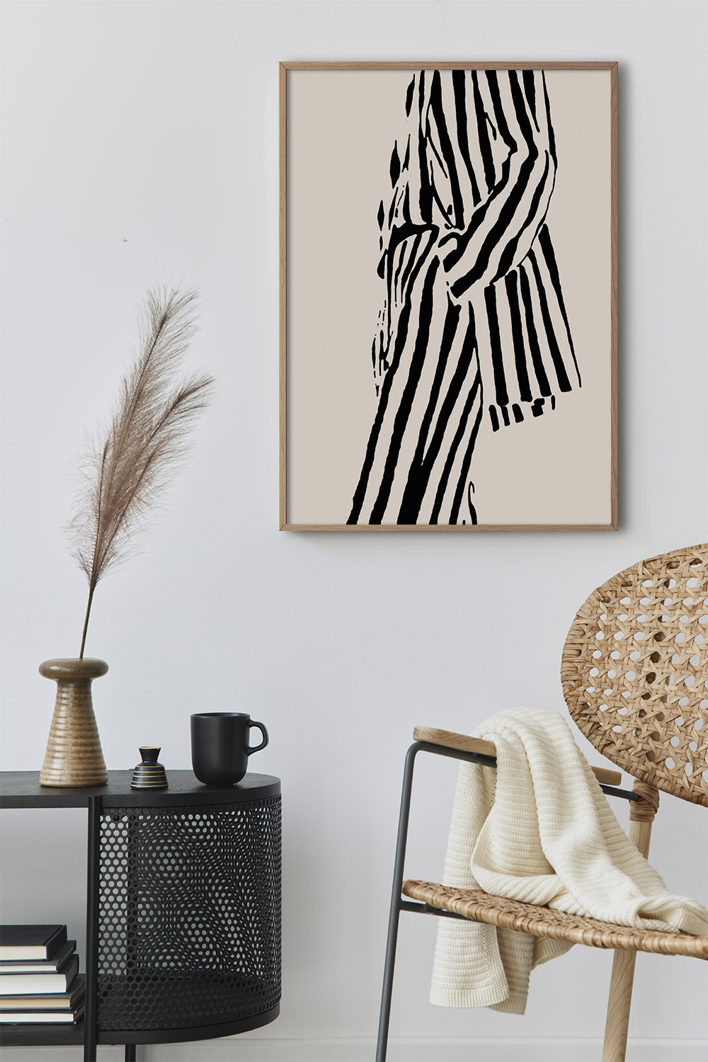 Постер Полосатый Костюм