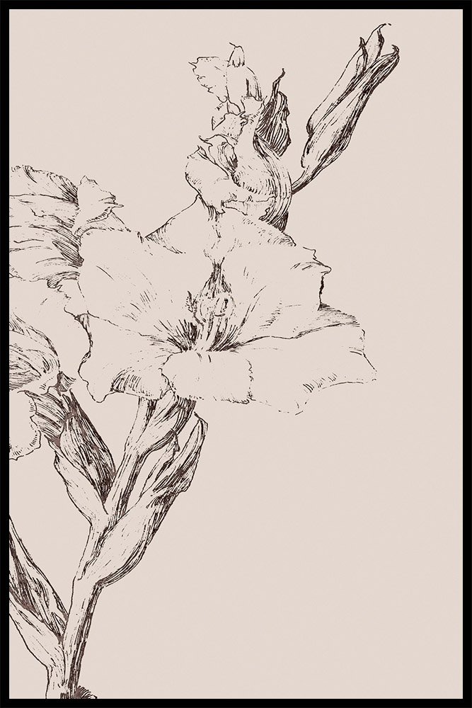 Постер Цветок