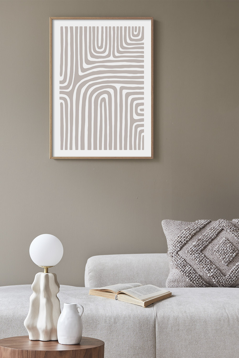 Постер Бежевый Орнамент