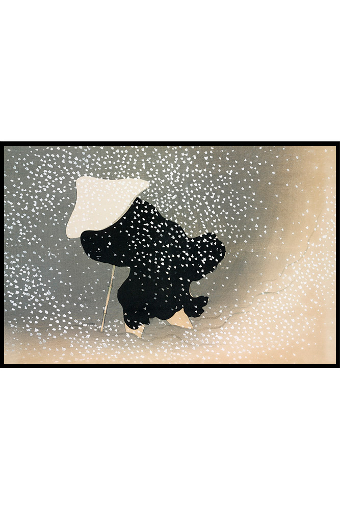 Постер Kamisaka Sekka Snow from Momoyogusa