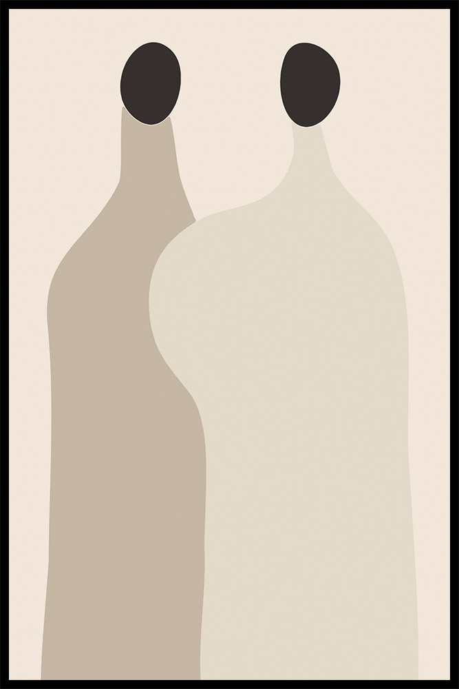 Постер Две Фигуры