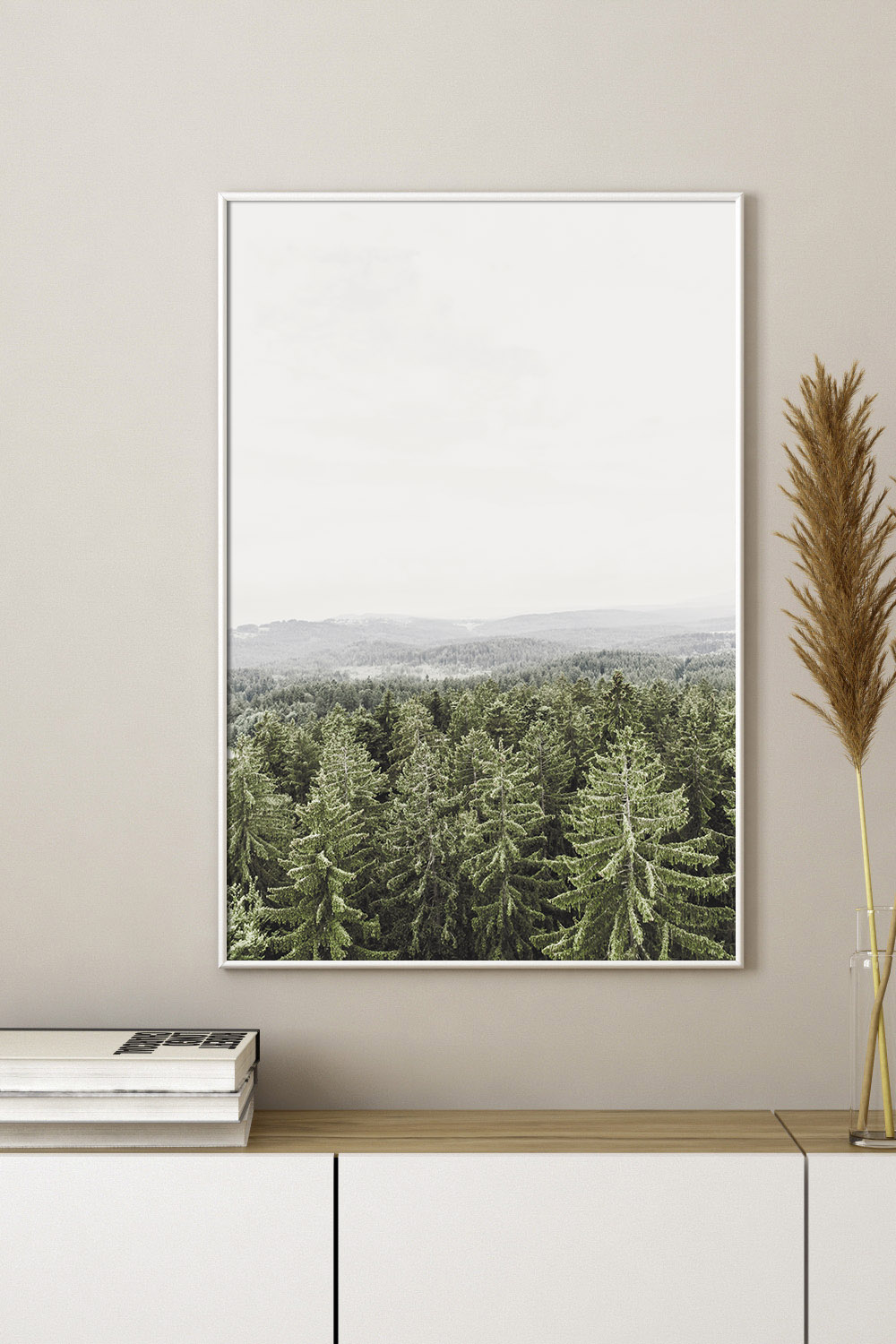 Постер Еловый Лес