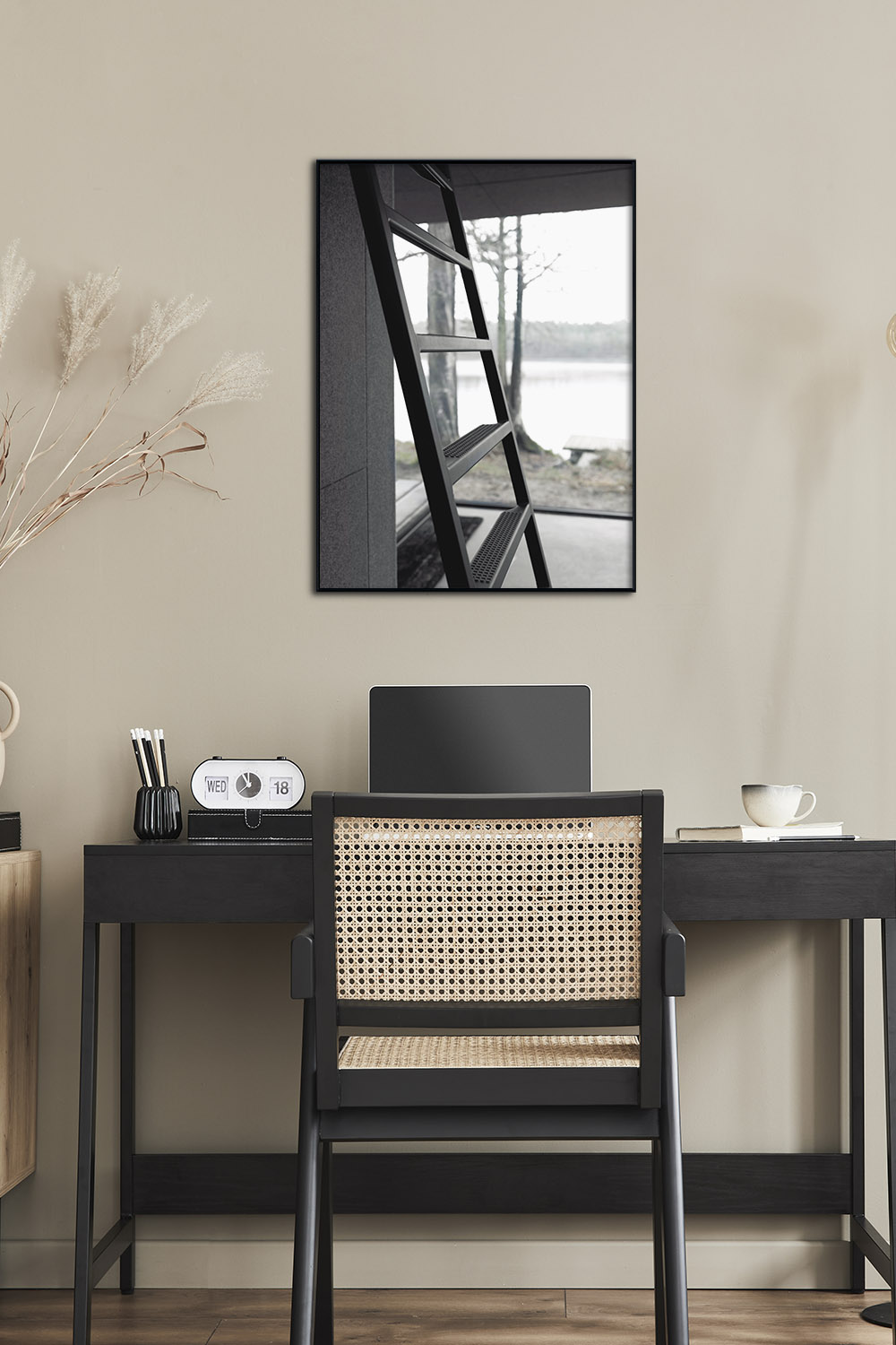 Постер Лестница В Интерьере