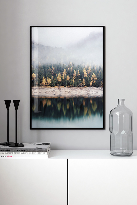 Постер Lake In The Forest