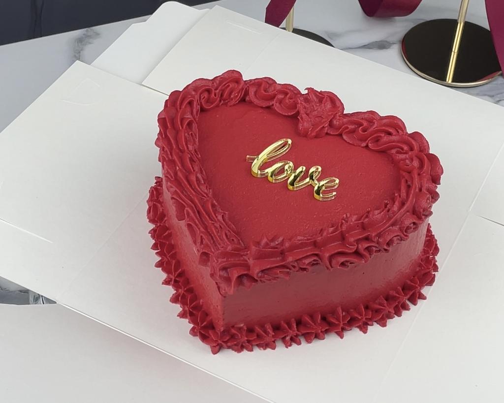 Бенто сердце красное