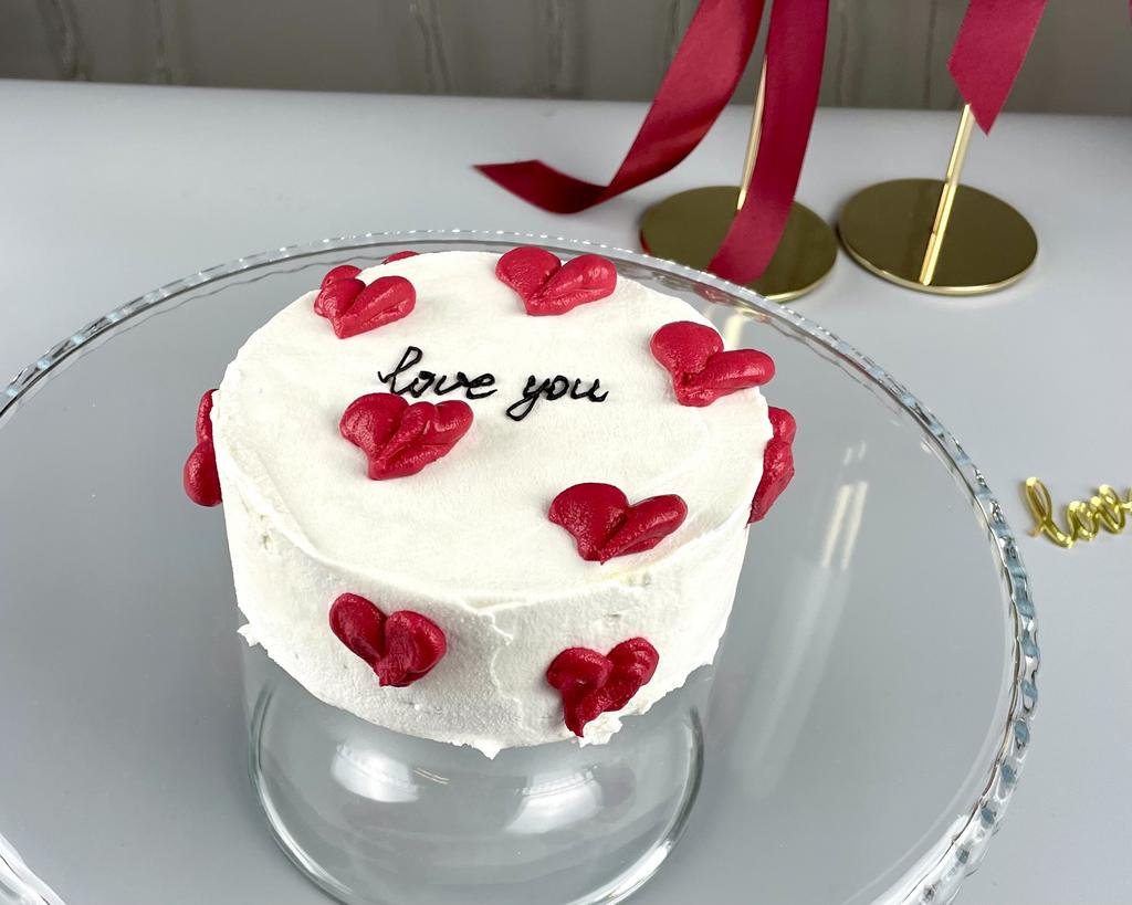 Бенто с объёмными сердечками