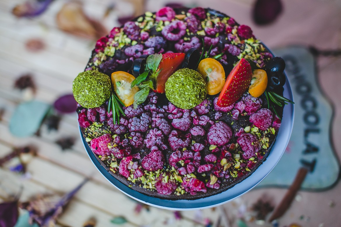 Rawcake шоколад-малина