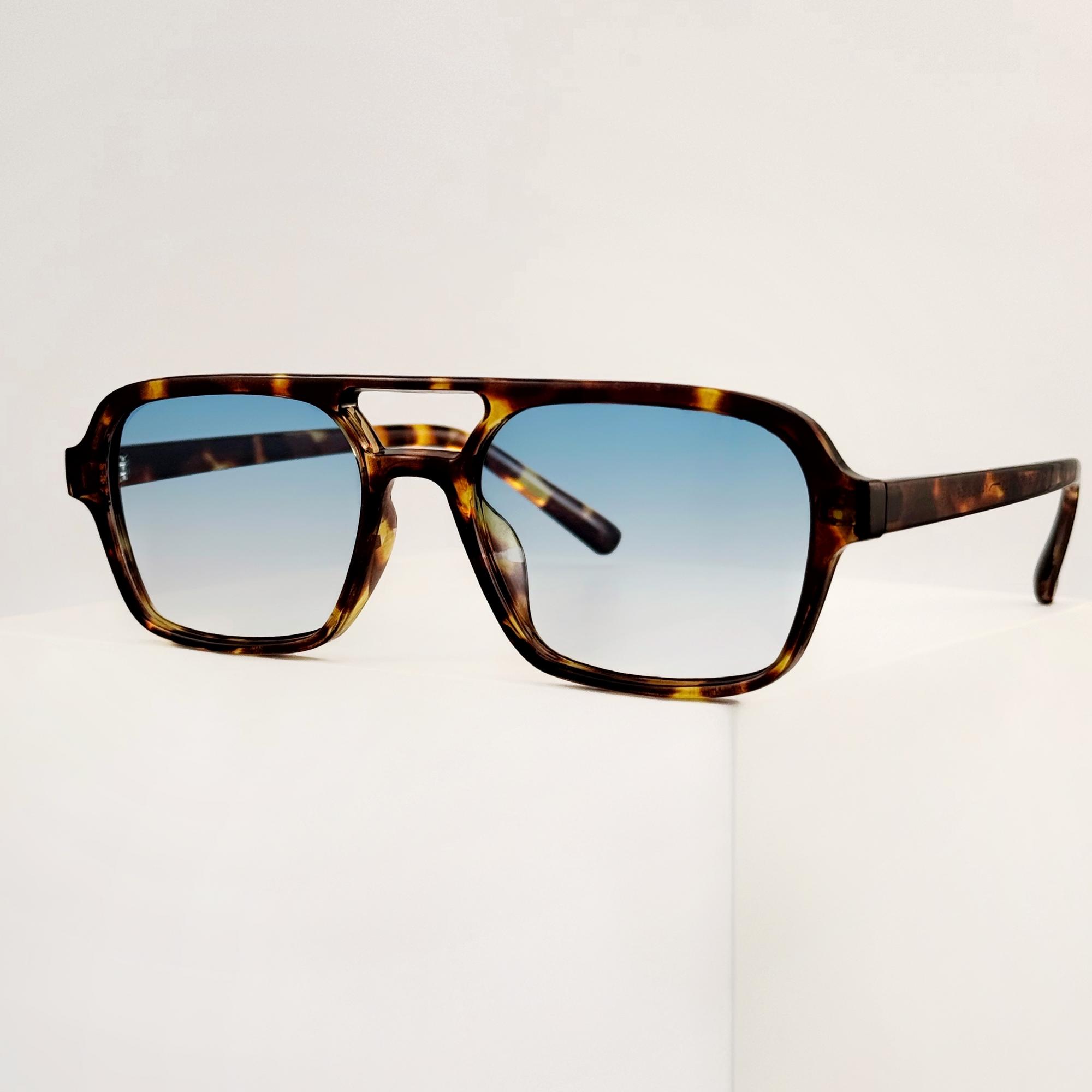 солнцезащитные очки леопардовая оправа