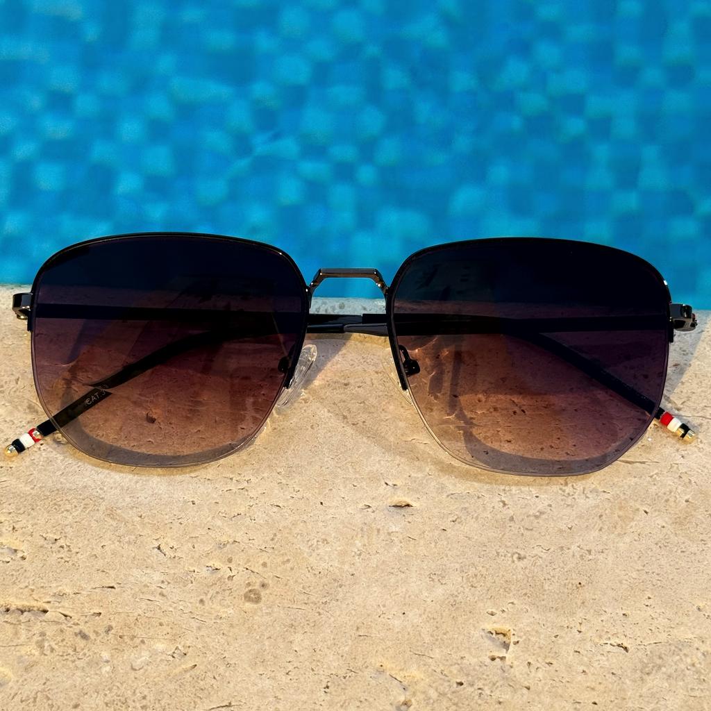 Очки женские солнцезащитные коричневые