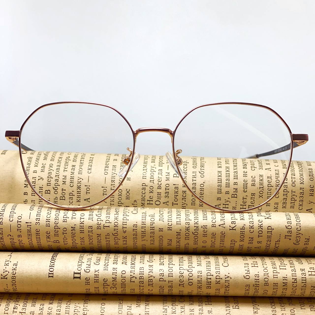 Женские очки для компьютера круглые