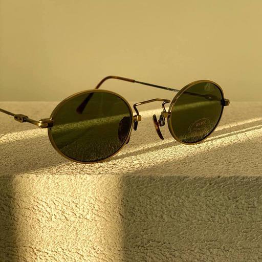 Винтажные солнечные очки овальные