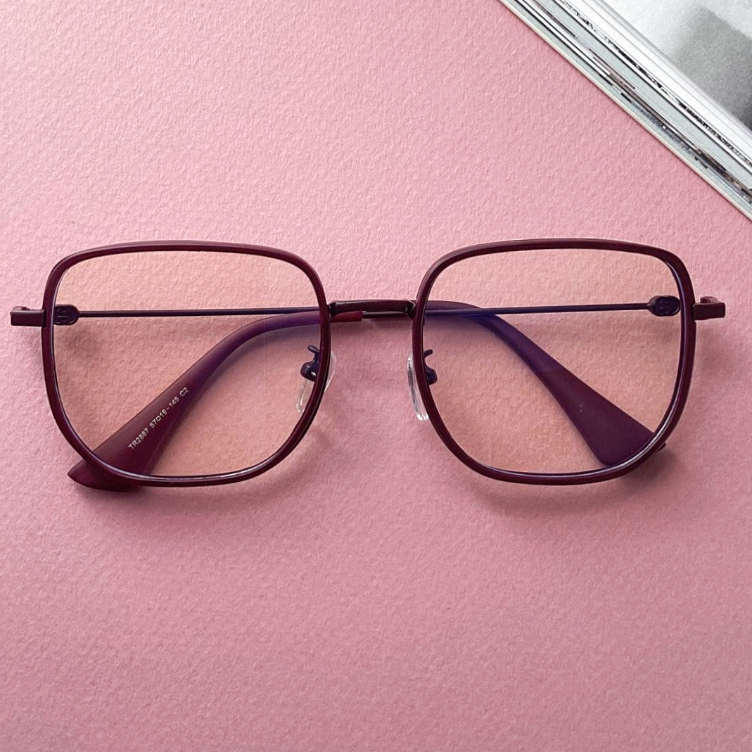 Очки квадратные женские компьютерные