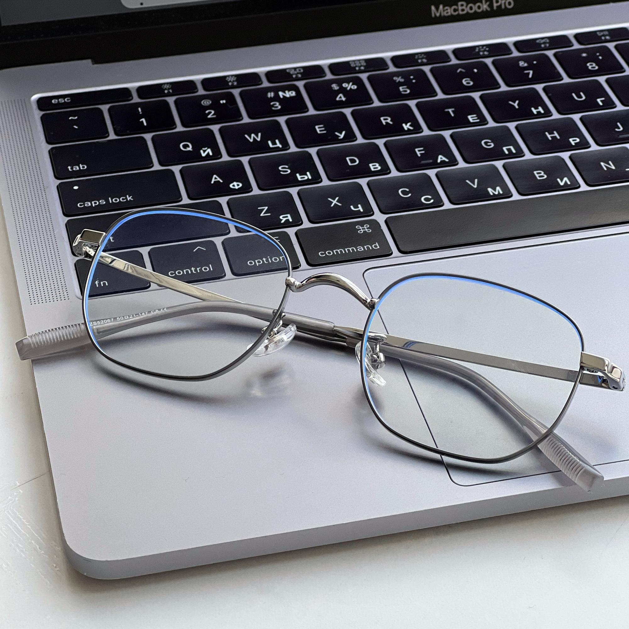 Очки для работы за компьютером защитные Grey