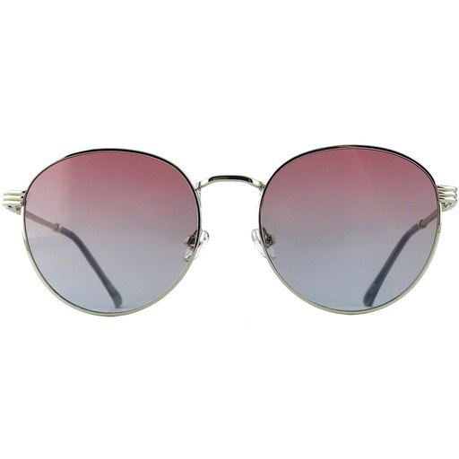 Цветные солнцезащитные очки розово-голубые