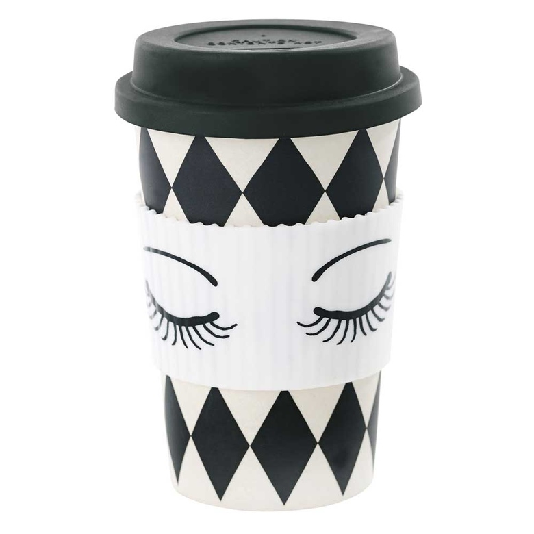 Miss Etoile термочашка бамбуковый меламин Harlequin 0,5 л