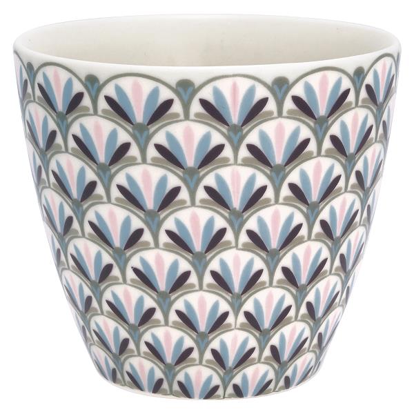 GreenGate чашка латте  Victoria white 300 мл