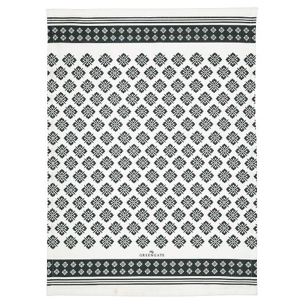 GreenGate полотенце  Jackie dark grey 50*70 см