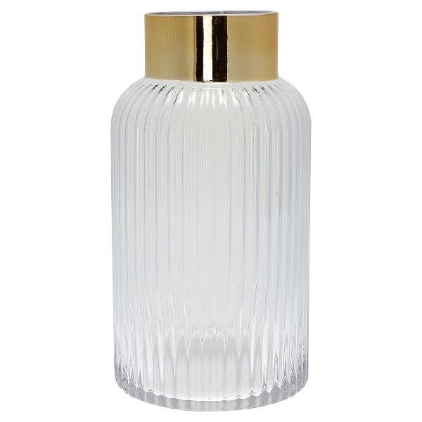 GreenGate ваза прозрачное стекло высокая