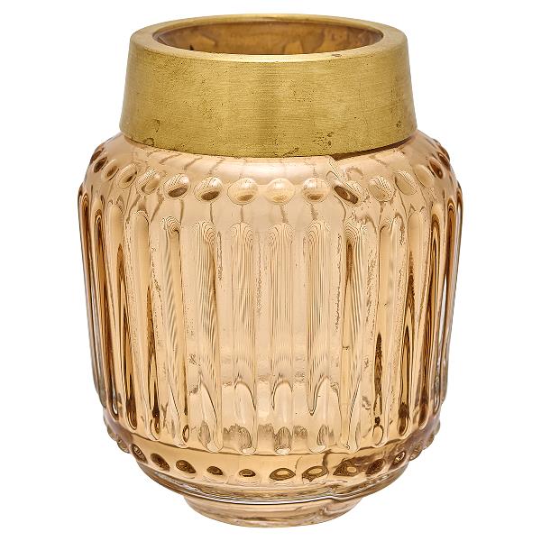 GreenGate подсвечник - ваза  Josephine amber