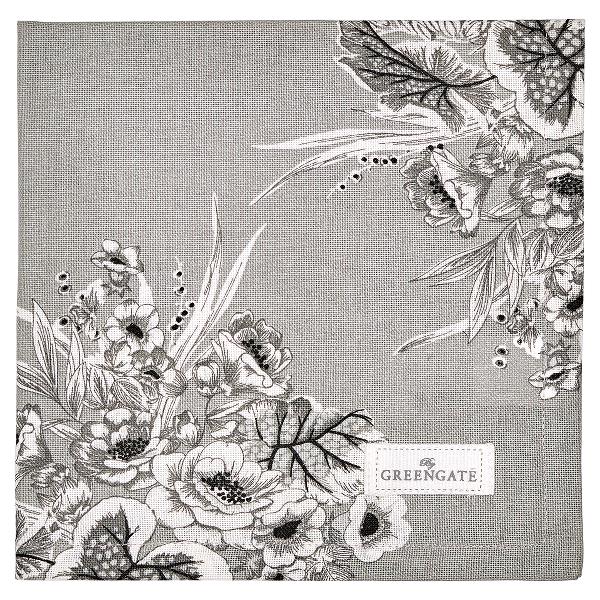 GreenGate салфетка Felicity grey