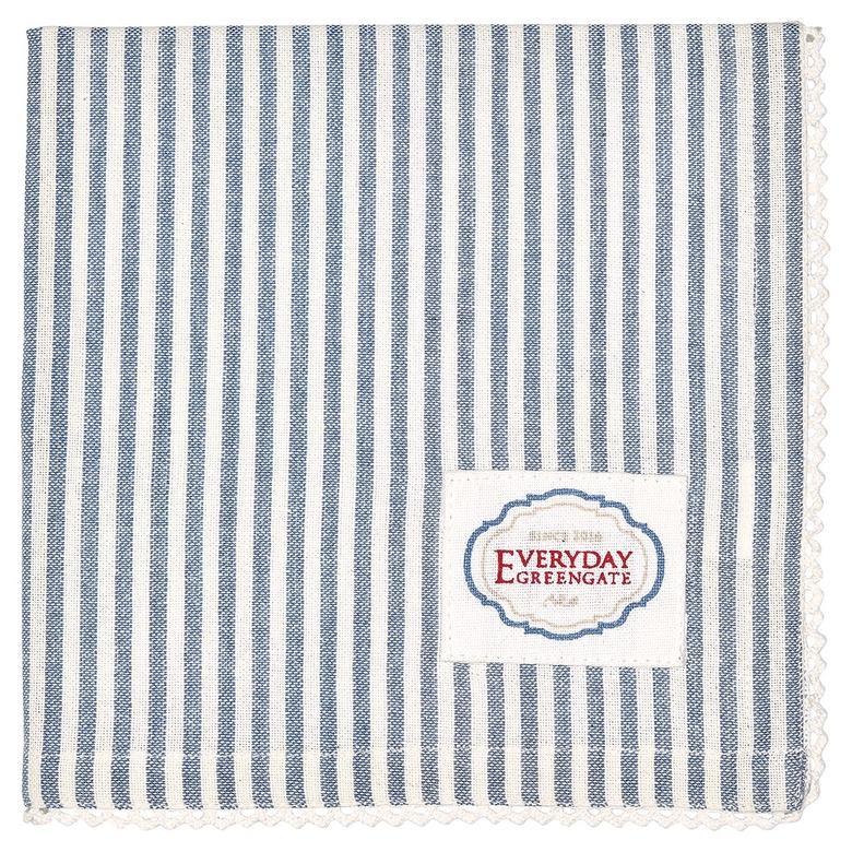 GreenGate салфетка Alice stripe blue