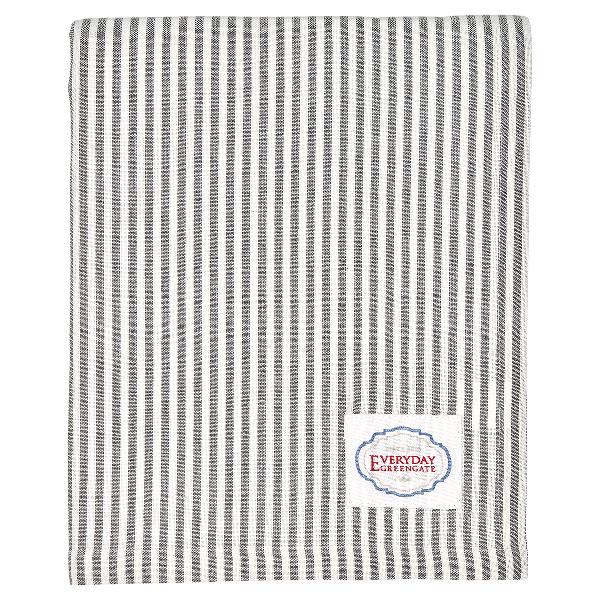 GreenGate скатерть Alice stripe grey 145x250cm