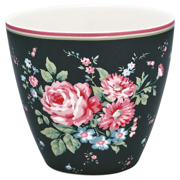 GreenGate чашка-латте Marley dark grey