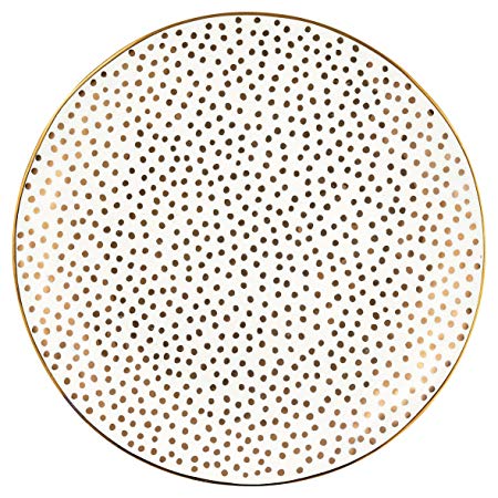 GreenGate тарелка gold dot  22 cm