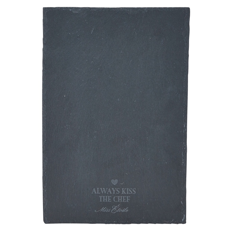 Miss Etoile доска для сервировки Always kiss the chef