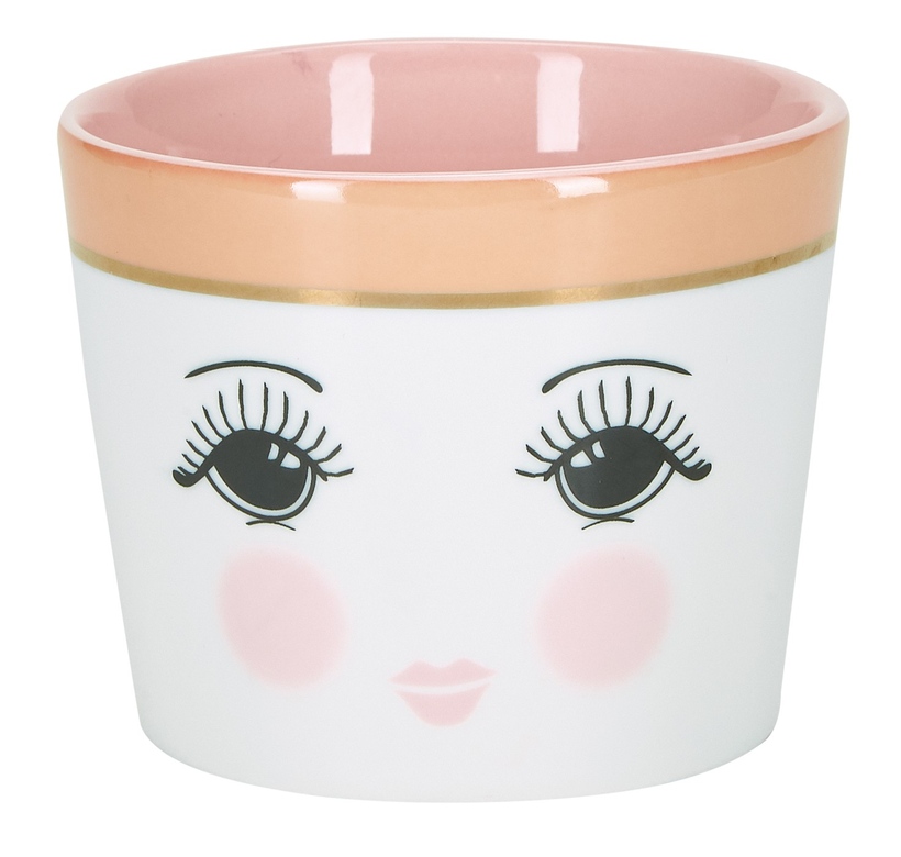 Miss Etoile чаша с глазками (персик) 400 мл