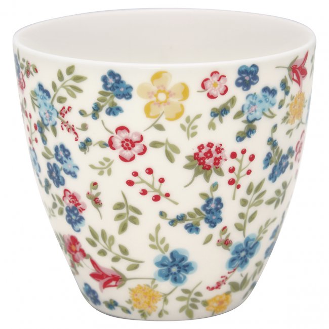 GreenGate чашка латте Sophia white 250 мл