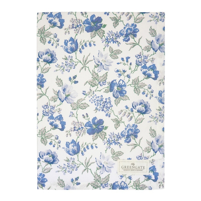 GreenGate полотенце для кухни Donna blue 50*70 см