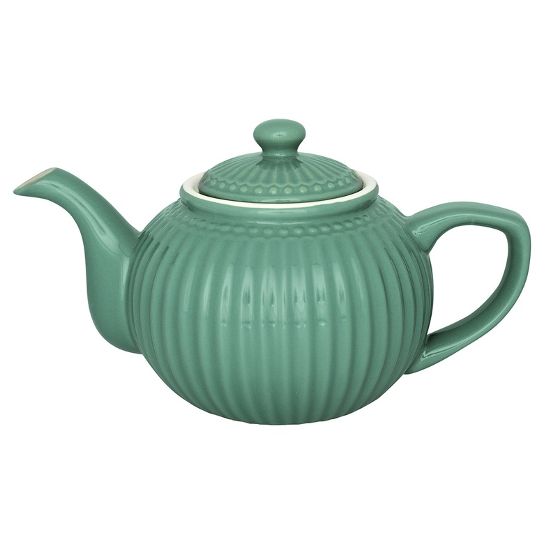 GreenGate чайник Alice dusty green 1 литр