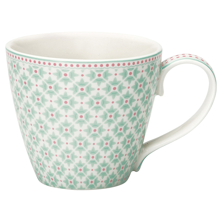 GreenGate чашка Jill mint 350 мл