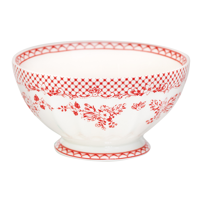 Greengate пиала Stephanie red xlarge D:13,5 см