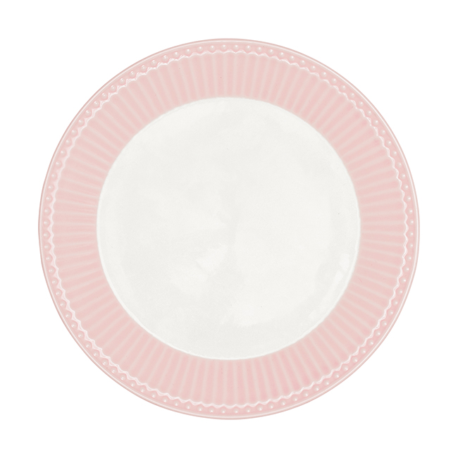 GreenGate тарелка Alice pale pink