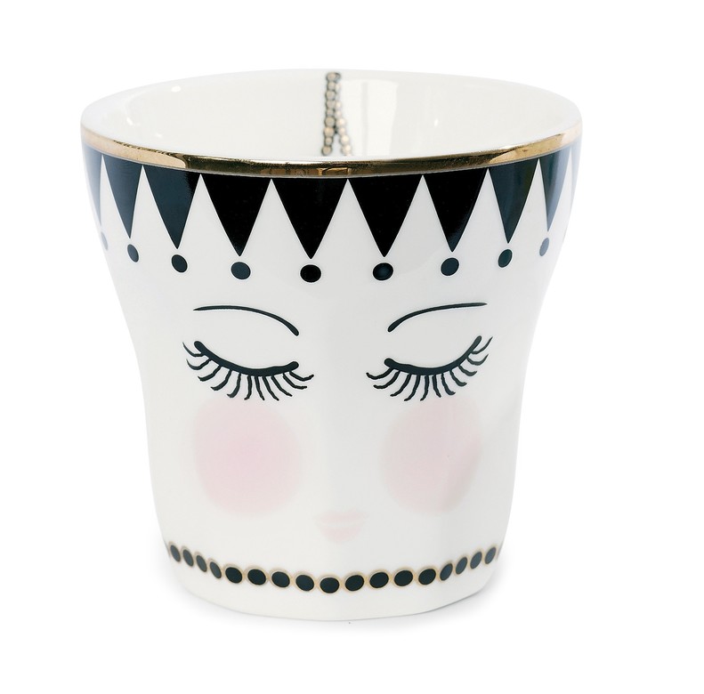 Miss Etoile  чашка латте "eyes & dots" 250 мл