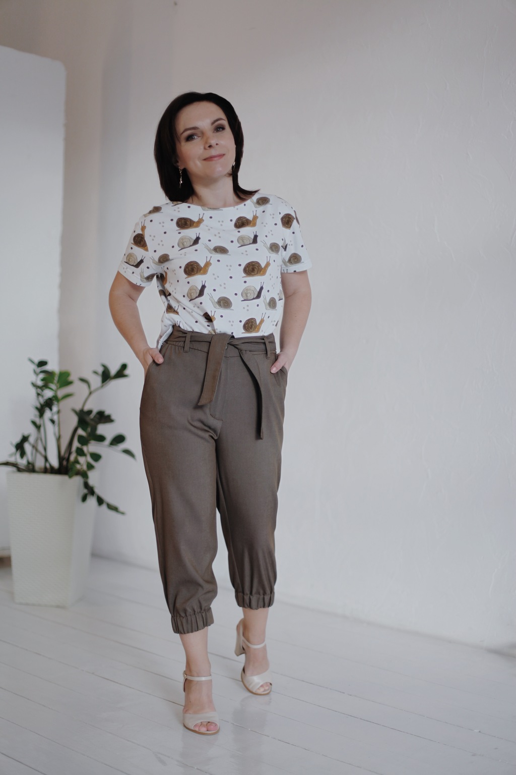 Брюки «Бананы», выкройка IVAhm №4 размерный ряд