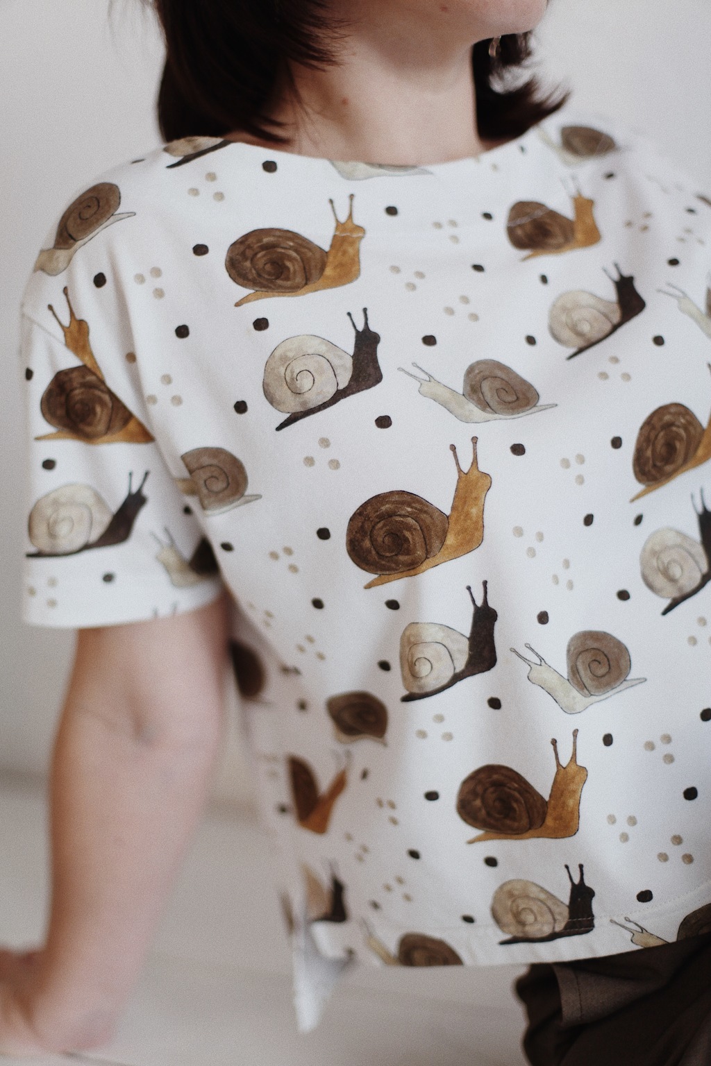 Футболка «Улитки», выкройка IVАhm №5