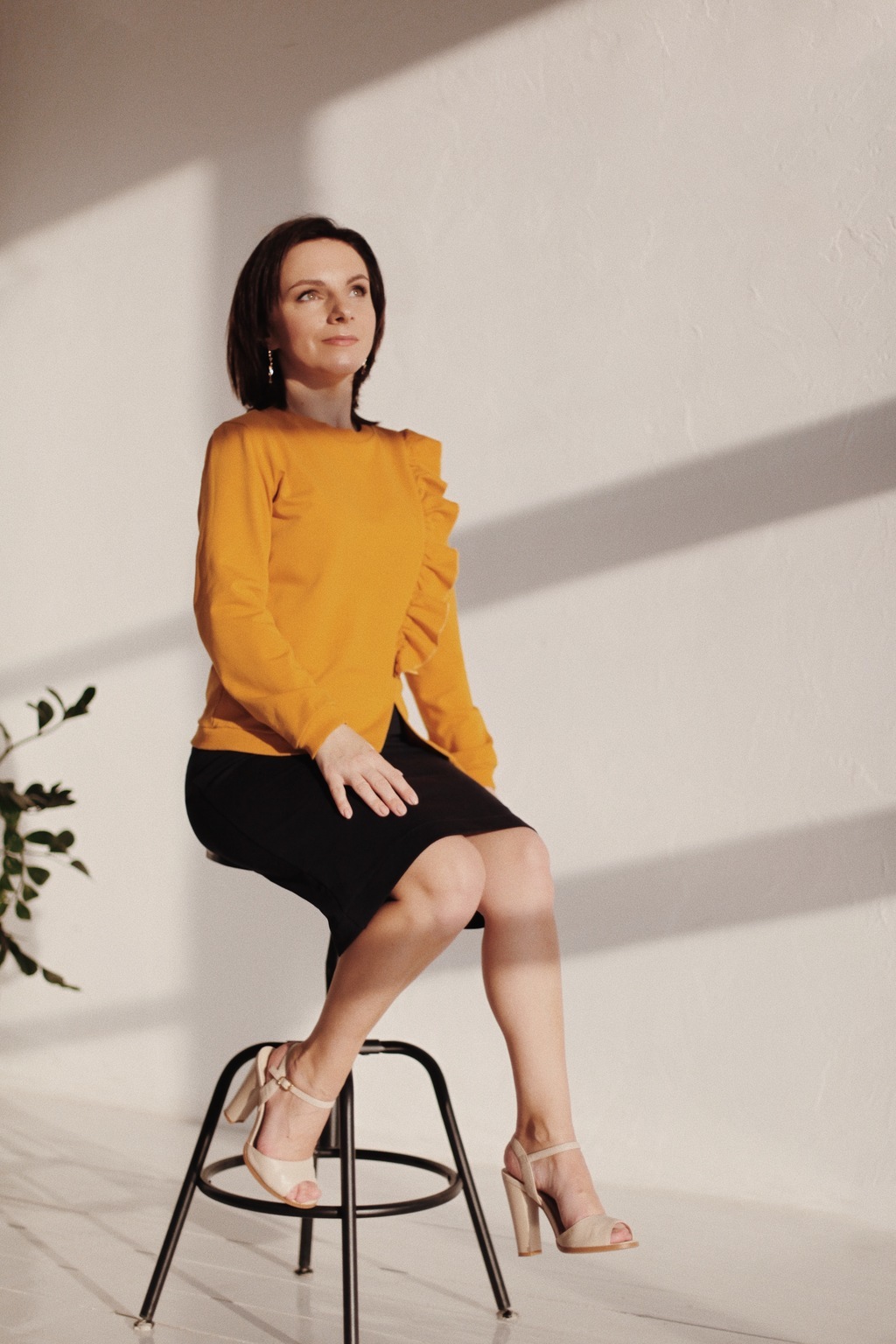 Свитшот с рюшем, выкройка IVАhm № 8