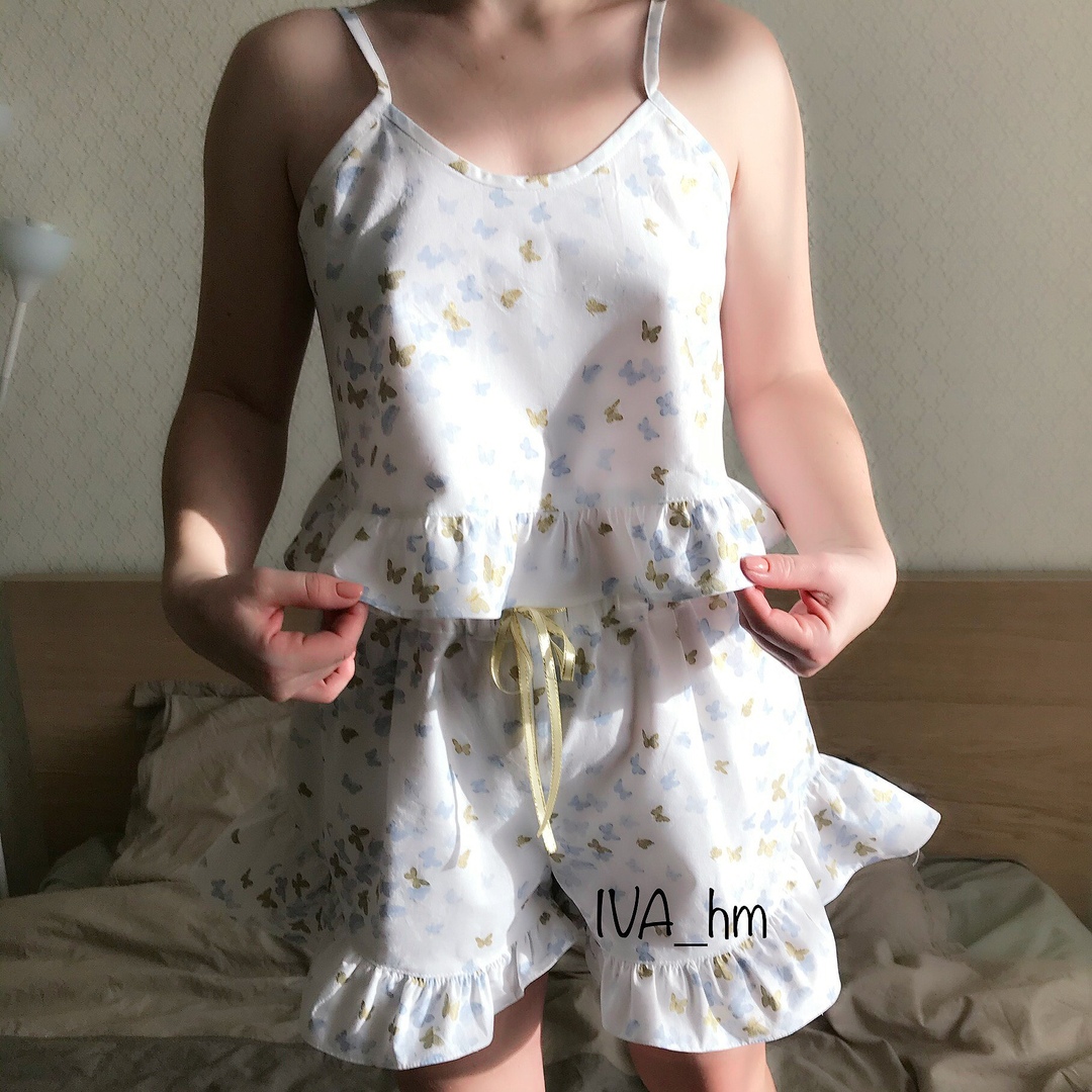 Топ "Бабочки", выкройка IVАhm № 38