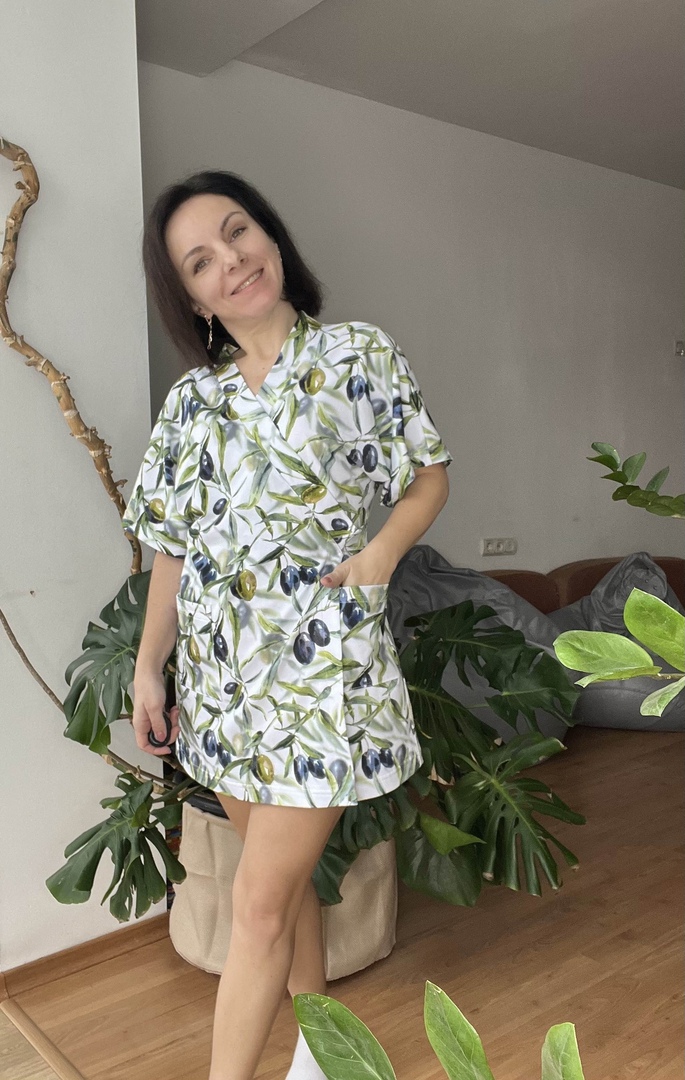 Халат женский, выкройка IVАhm № 43