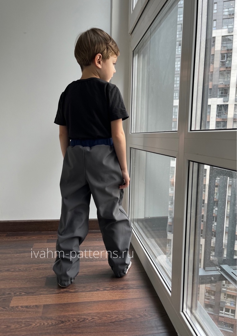 Брюки детские, выкройка IVАhm №  66